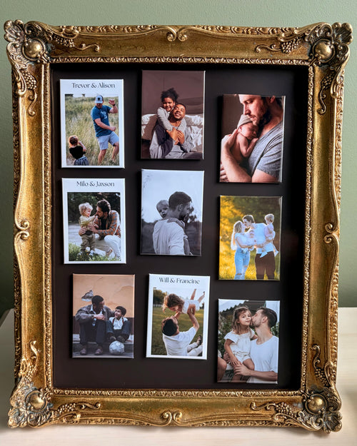 Father’s Day Custom Photo Magnet Set (2.5" x 3.5")