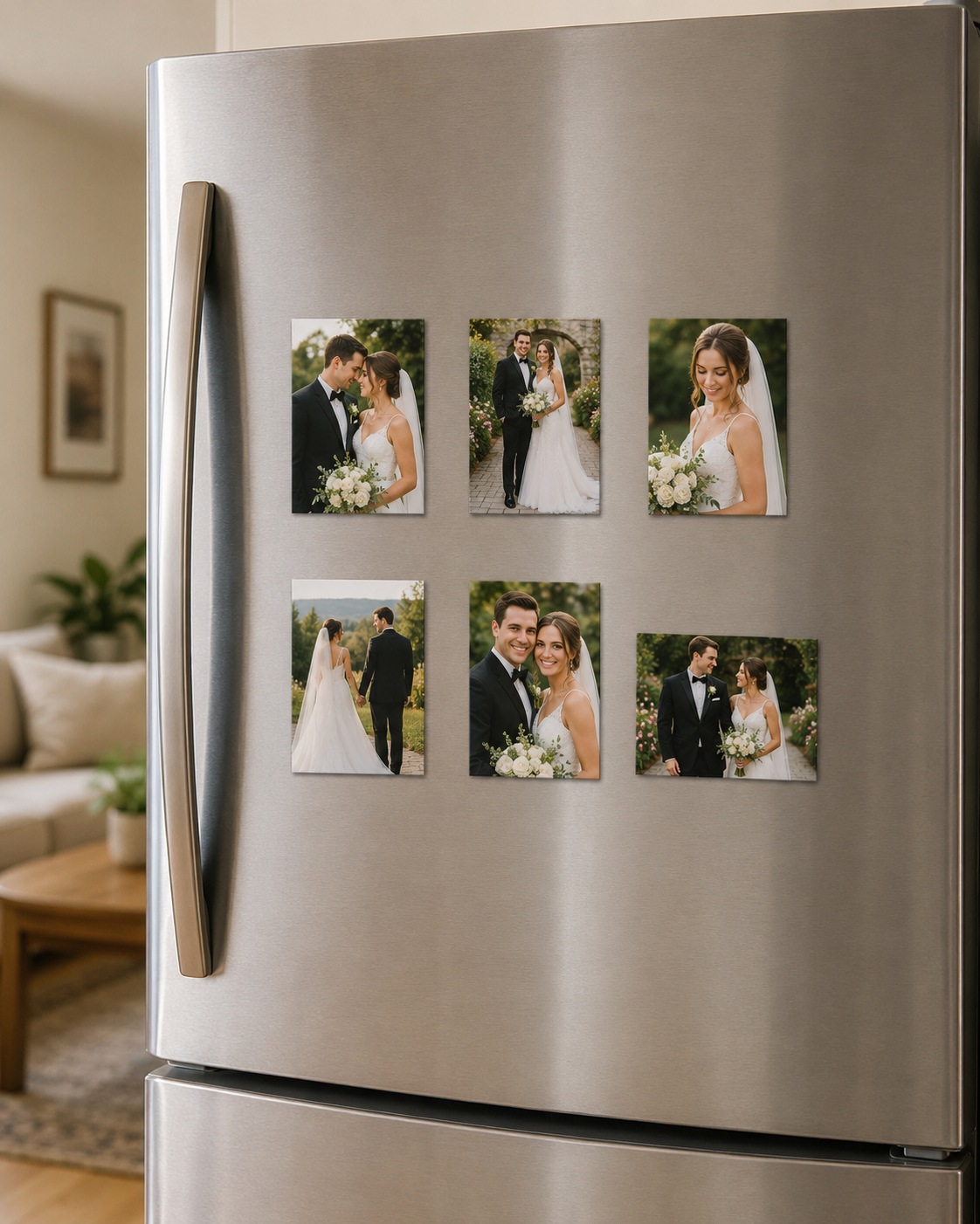 2.5" x 3.5" Custom Photo Magnets